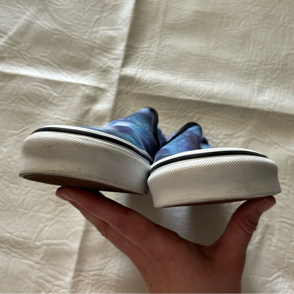 Galaxy Print Slip on Vans - Picture 6 of 9